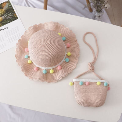 Conjunto de Verano Infantil: Bolsa y Sombrero Tejidos a Mano - Image 8