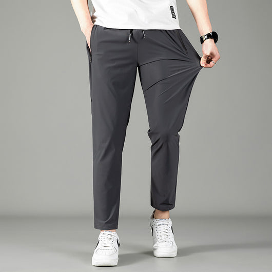 Pantalones Deportivos Hombre Ice Silk - Corte Relajado y Transpirable - Image 9