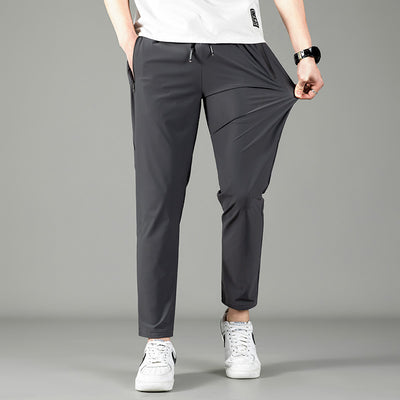 Pantalones Deportivos Hombre Ice Silk - Corte Relajado y Transpirable