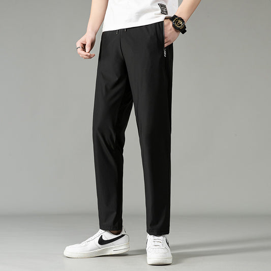 Pantalones Deportivos Hombre Ice Silk - Corte Relajado y Transpirable - Image 2