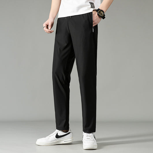 Pantalones Deportivos Hombre Ice Silk - Corte Relajado y Transpirable - Image 2