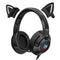 Audífonos Gamer Black Devil con Iluminación LED