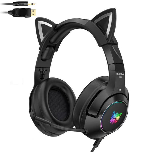 Audífonos Gamer Black Devil con Iluminación LED - Image 2