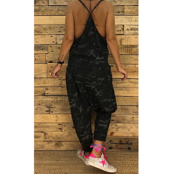 Mono Camuflado para Mujer con Tirantes Ajustables