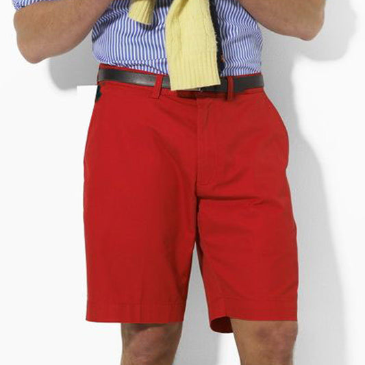 Shorts Polo de Negocios Paul's para Hombre - Blanco Casual Playa