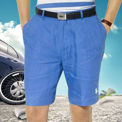 Shorts Polo de Negocios Paul's para Hombre - Blanco Casual Playa - Image 5