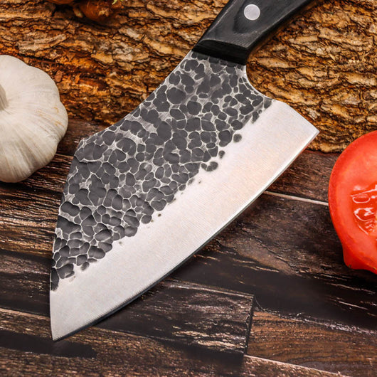 Cuchillo Deshuesador de Acero Inoxidable Forjado a Mano para Cocina Exterior - Image 8
