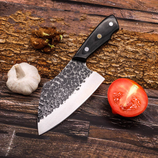 Cuchillo Deshuesador de Acero Inoxidable Forjado a Mano para Cocina Exterior - Image 9
