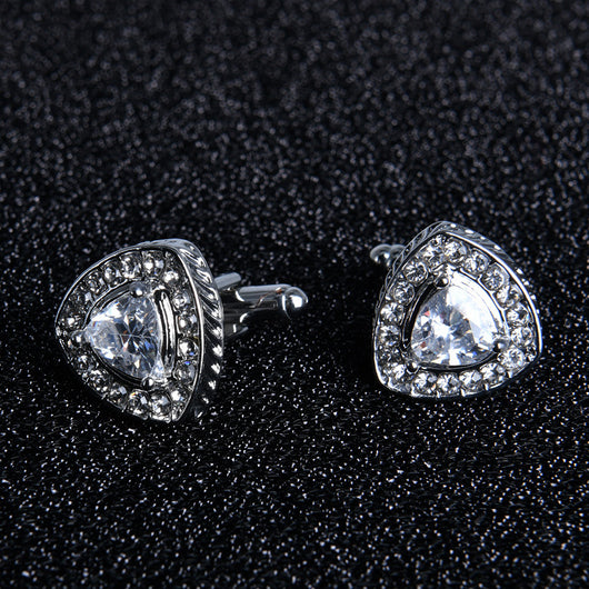 Gemelos Franceses de Diamante para Hombre - Joyería de Puño Elegante - Image 7