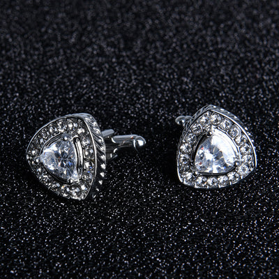 Gemelos Franceses de Diamante para Hombre - Joyería de Puño Elegante - Image 4