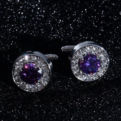 Gemelos Franceses de Diamante para Hombre - Joyería de Puño Elegante - Image 2
