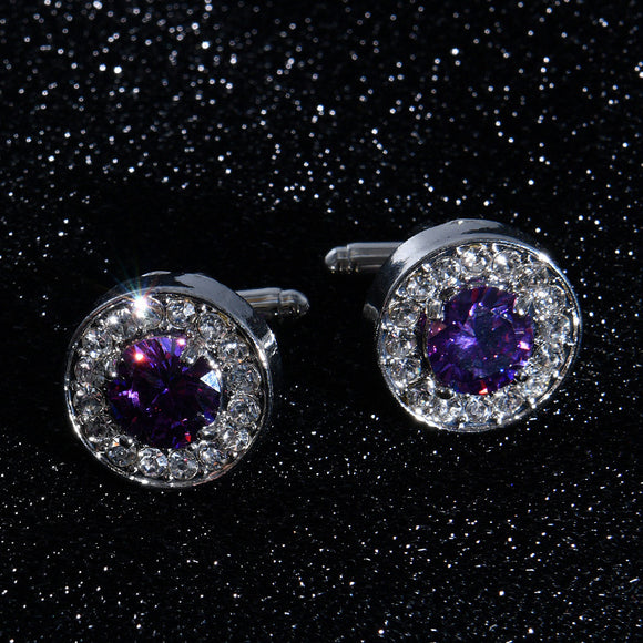 Gemelos Franceses de Diamante para Hombre - Joyería de Puño Elegante