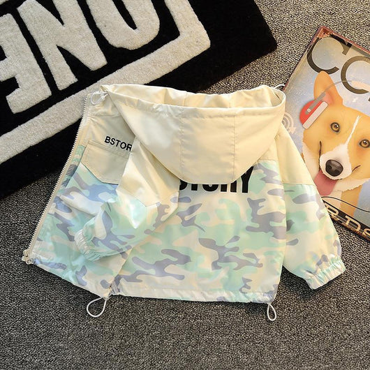 Chaqueta Camuflaje Infantil - Estilo Moderno para Niños y Niñas - Image 2
