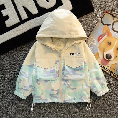 Chaqueta Camuflaje Infantil - Estilo Moderno para Niños y Niñas