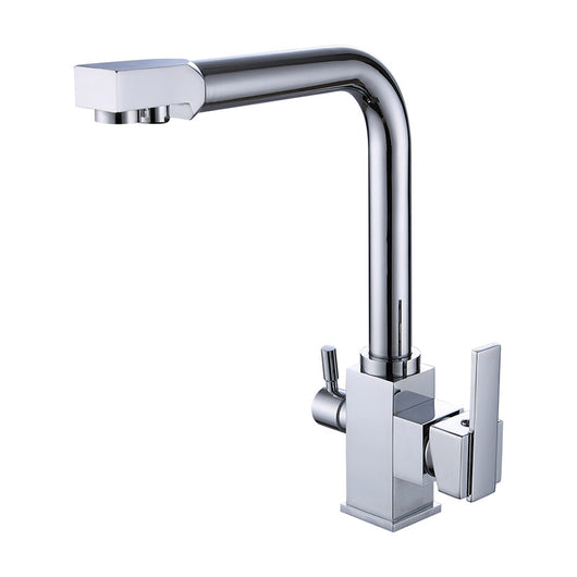 Grifo Giratorio de Cobre para Lavaplatos con Control de Agua Fría y Caliente - Image 13