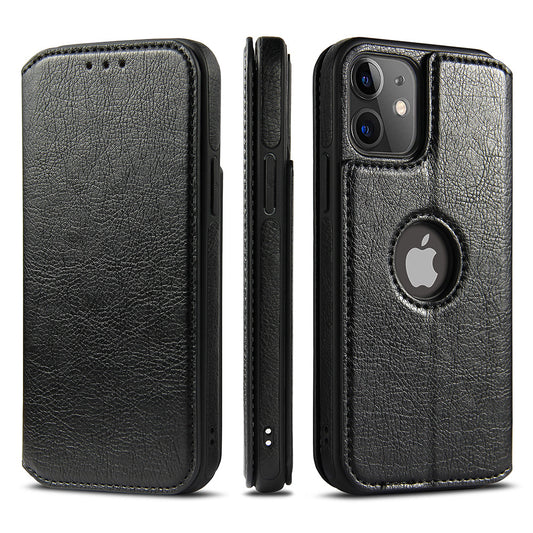 Funda Protectora Compatible con iPhone 11, 12 y 12 Pro Max con Cartera Integrada