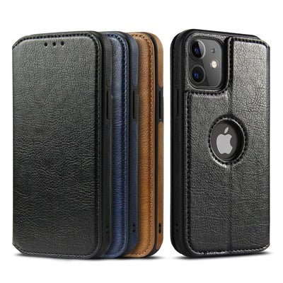 Funda Protectora Compatible con iPhone 11, 12 y 12 Pro Max con Cartera Integrada - Image 4