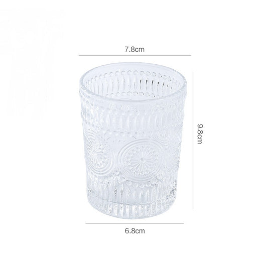 Vaso de Agua Bohemia Phnom Penh con Relieve de Sol - Image 17
