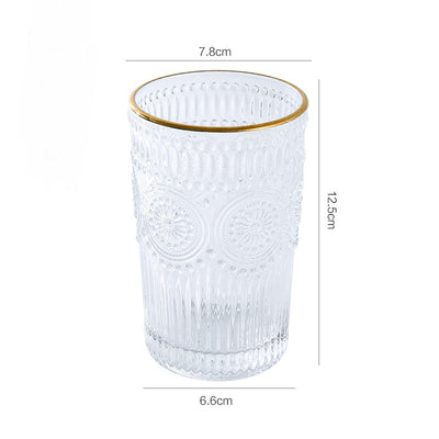 Vaso de Agua Bohemia Phnom Penh con Relieve de Sol - Image 2
