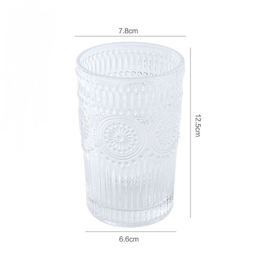 Vaso de Agua Bohemia Phnom Penh con Relieve de Sol - Image 6
