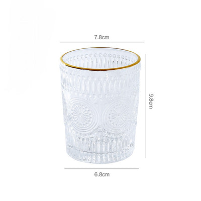 Vaso de Agua Bohemia Phnom Penh con Relieve de Sol - Image 9