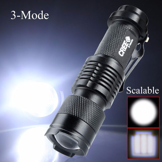 Linterna LED Potente con Zoom - Mini Linterna Táctica para Exterior - Image 8