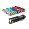 Linterna LED Potente con Zoom - Mini Linterna Táctica para Exterior