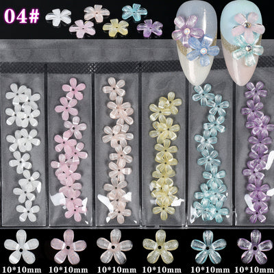 Flores Decorativas 3D para Uñas - Adornos de Caramelo y Gelatina - Image 4