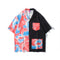 Camisa Hawaiana de Flores para Hombre - Manga Corta