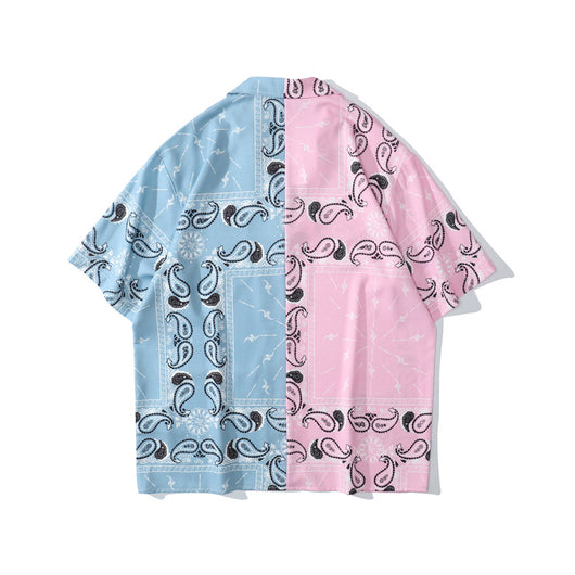 Camisa Étnica de Manga Corta Flor de Cajú Unisex - Image 6