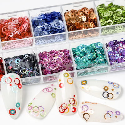 Uñas Huecas Elegantes 12 Colores - Diseño Luminoso y Sofisticado - Image 4