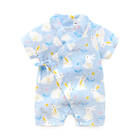 Mameluco Kimono Bebé de Manga Corta - Tela Crepe Suave y Transpirable - Image 15