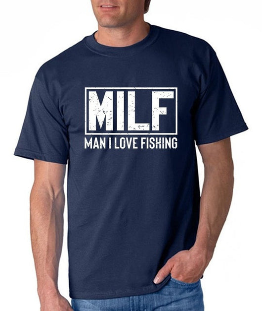 Playera para Hombre Amante de la Pesca - Diseño Casual de Pescador