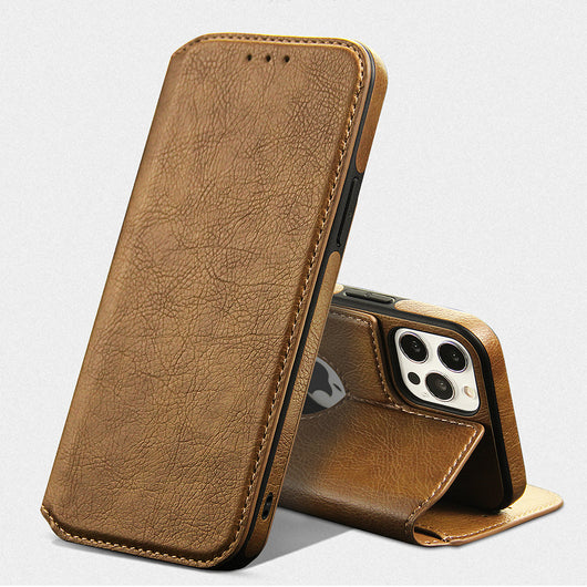 Funda Protectora Compatible con iPhone 11, 12 y 12 Pro Max con Cartera Integrada - Image 10