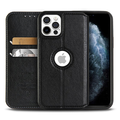 Funda Protectora Compatible con iPhone 11, 12 y 12 Pro Max con Cartera Integrada - Image 6