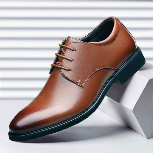 Zapatos Oxford de Cuero Genuino para Hombre - Calzado Formal y Casual Talla Grande - Image 14