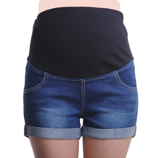 Shorts de Maternidad en Denim