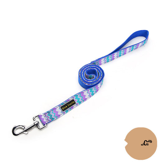 Correa para Perro Nylon Estampado Onda Colorida - Resistente y Cómoda - Image 11
