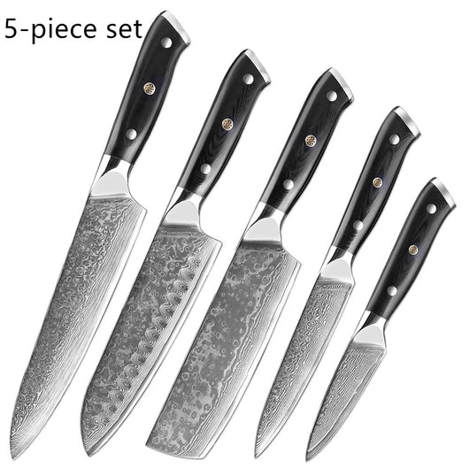 Cuchillo Chef Damasco Acero Inoxidable Estilo Occidental - Image 7
