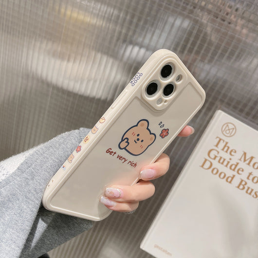 Funda iPhone Osito de Silicona con Protección Total de Lente - Image 6