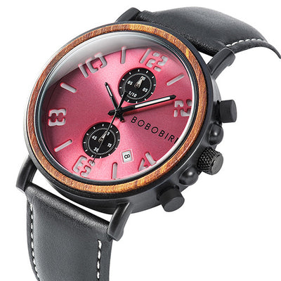 Reloj de Pareja en Madera con Cuarzo - Diseño Atmosférico - Image 2