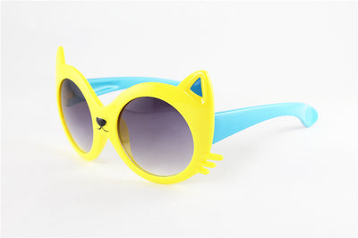 Lentes de Sol Infantiles Estilo Gato con Gradiente de Color - Image 6