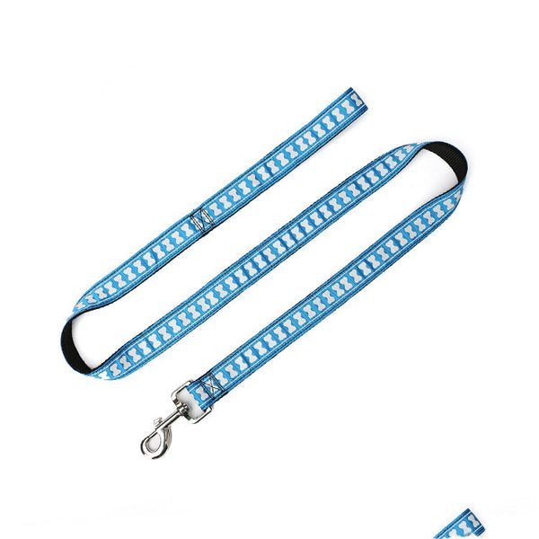 Correa de Paseo para Perros con Hueso de Nylon Resistente