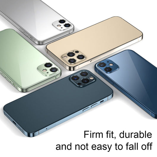 Protector de Lente Metálico para iPhone 12 Max - Película Resistente para Cámara - Image 8