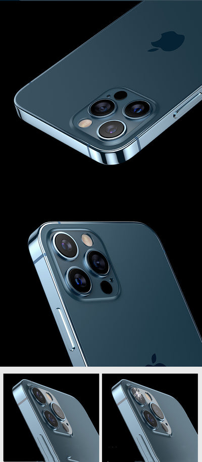 Protector de Lente Metálico para iPhone 12 Max - Película Resistente para Cámara - Image 10