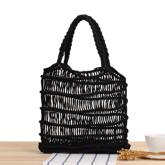 Bolsa de Playa Sensual de Paja para Mujer - Image 2
