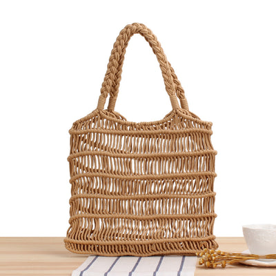 Bolsa de Playa Sensual de Paja para Mujer - Image 3