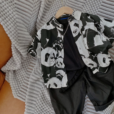 Playera Infantil Panda Primavera Verano - Diseño Tierno y Cómodo - Image 3