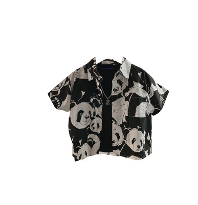 Playera Infantil Panda Primavera Verano - Diseño Tierno y Cómodo