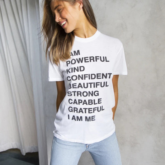 Playera Y2K Blanca Estampada para Mujer - Algodón Puro Cuello Redondo - Image 3